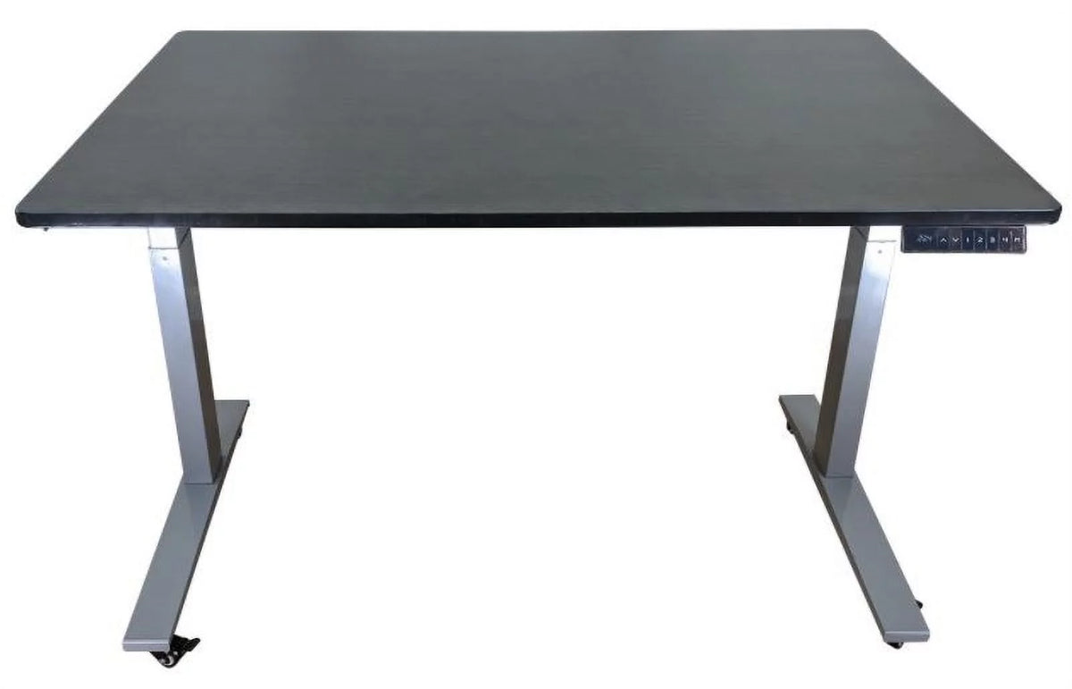 Gray Bamboo Adjustable Electric Desk G18847