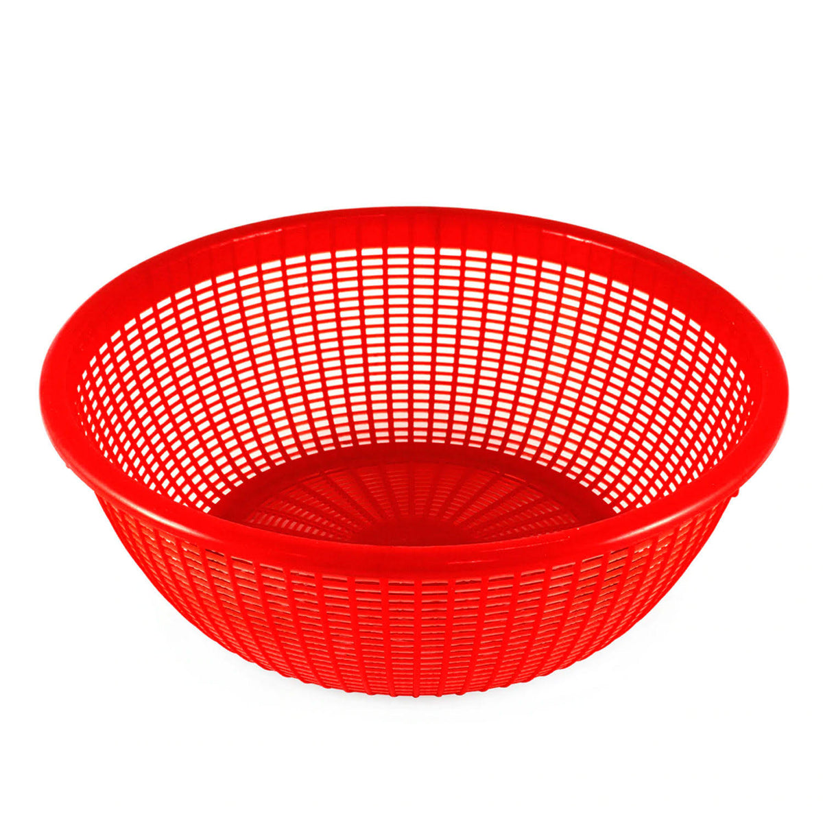 8 inch Plastic Colander Pack of 24 Blue J957