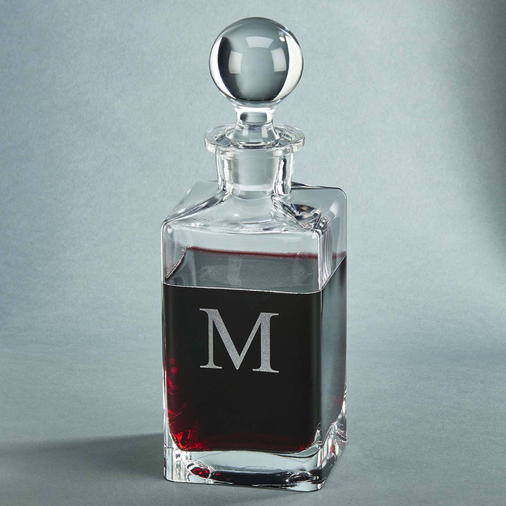 Square Glass Decanter J9407