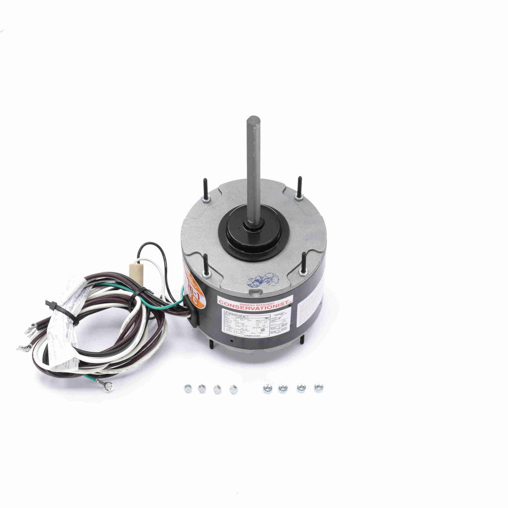 Condenser Fan Motor, 1/6 to 1/3 HP, 1075 RPM R672