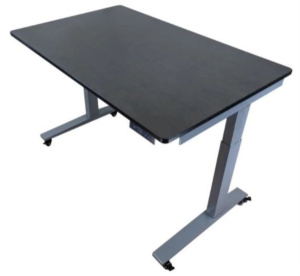 Gray Bamboo Adjustable Electric Desk G18847