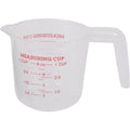 White Plastic Measuring Cup R2314