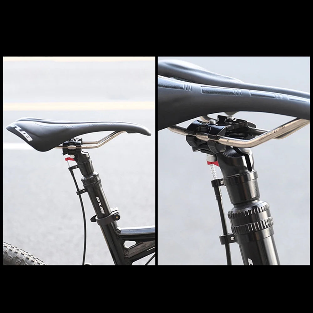 Mountain Dropper Seatpost 31.6mm Adjustable Remote Control Suspension Seat Post X327216