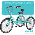 26 Adult Tricycle 7 Speed 450lbs Capacity with Shopping Basket P668427
