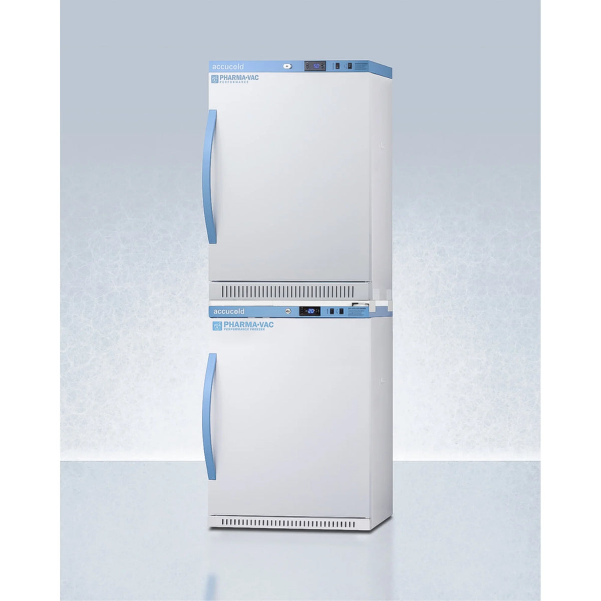 Pharma-Vac stacked vaccine refrigerator/freezer combination I64519