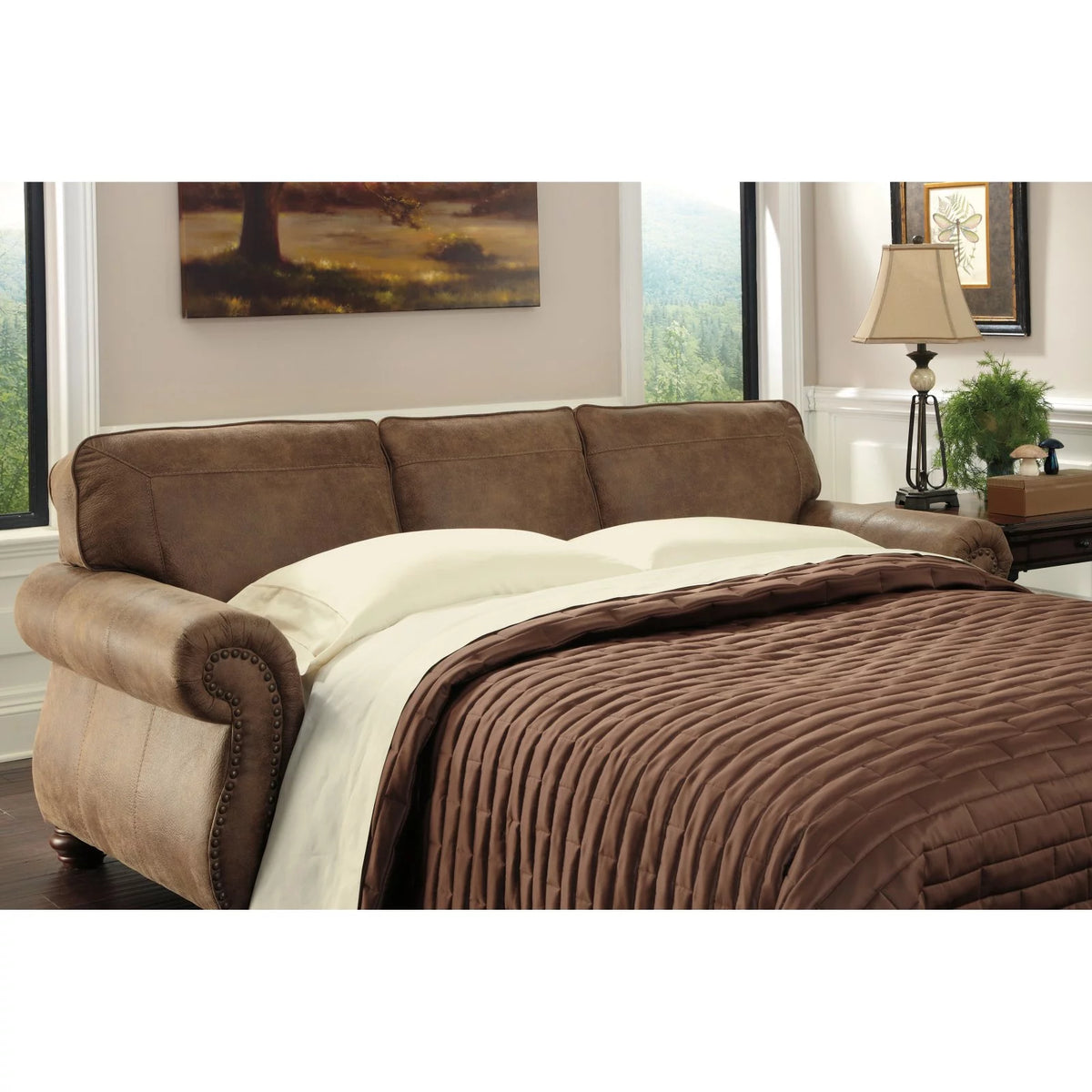 Queen Pullout Sofa Bed H72413