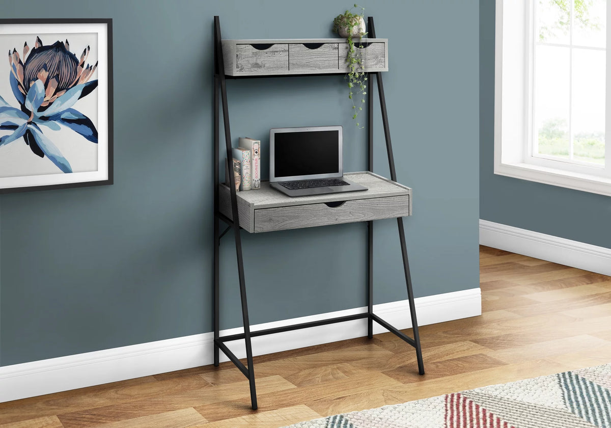 Grey Laminate Computer Desk Z572707