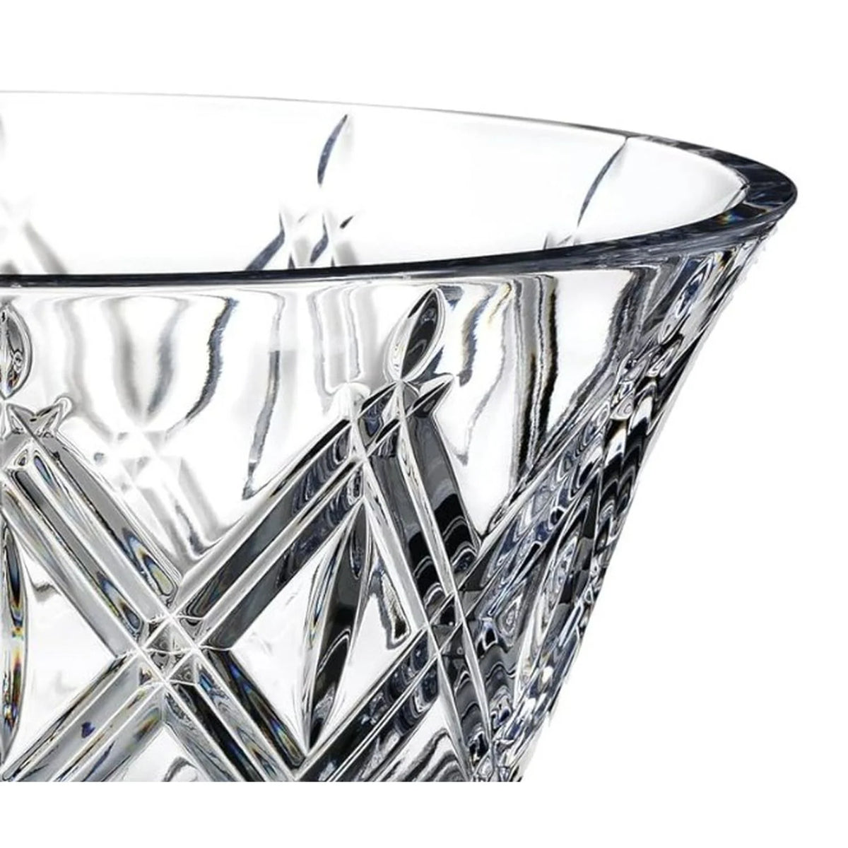 Clear Crystalline Decorative Bowl V19190