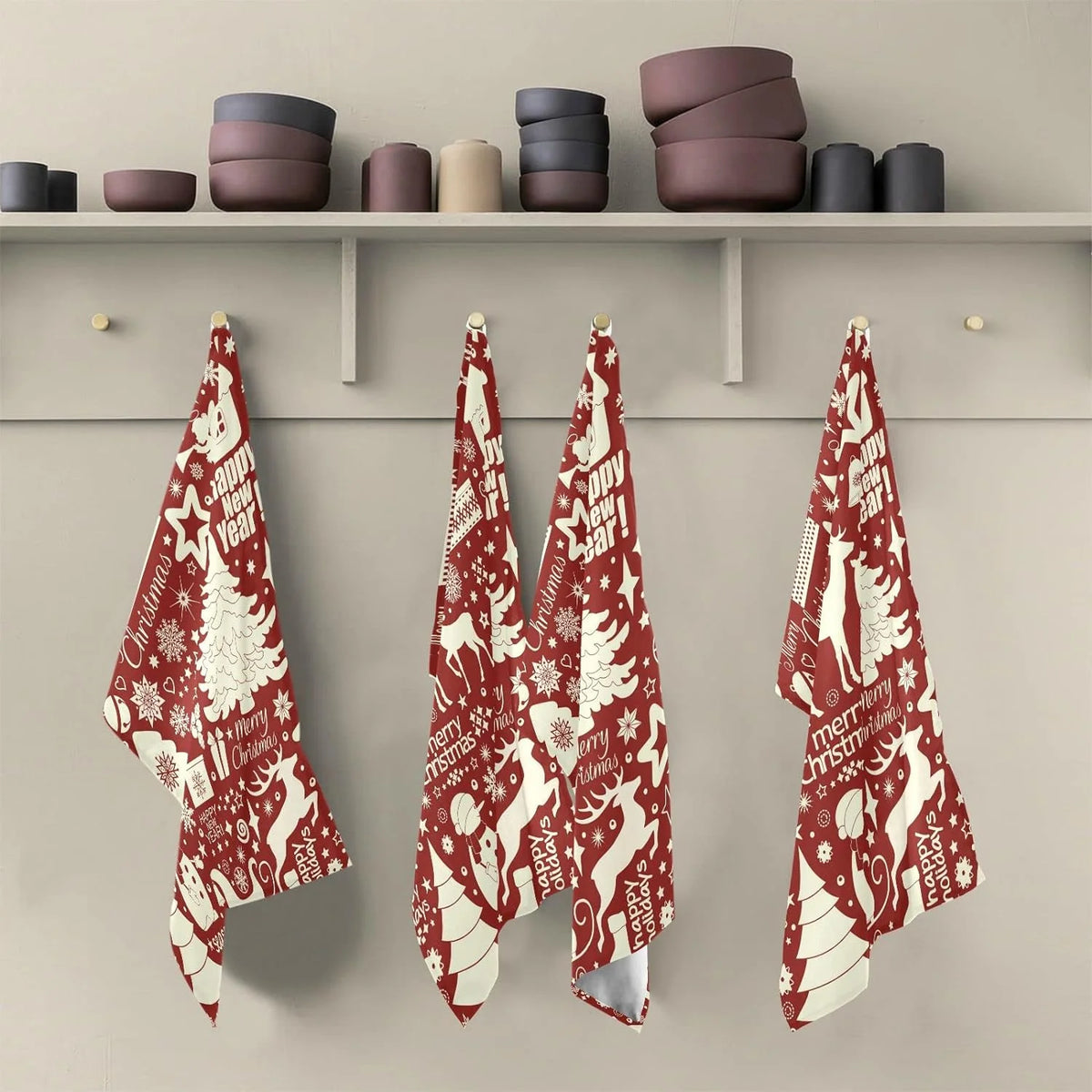6Pcs Kitchen Dish Towel Set Y904407