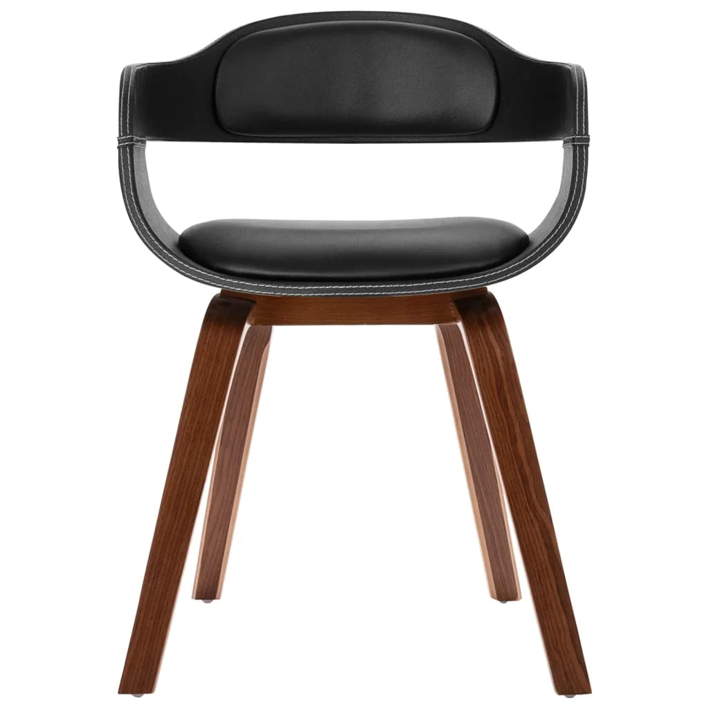 Bentwood Faux Leather Dining Chair Y1168