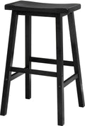 Black Saddle Seat Bar Stool G4912