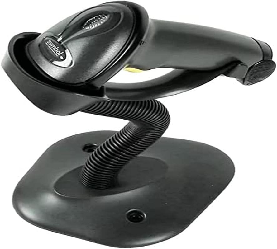 Barcode Scanner with Cable and Stand Pack of 2 S801