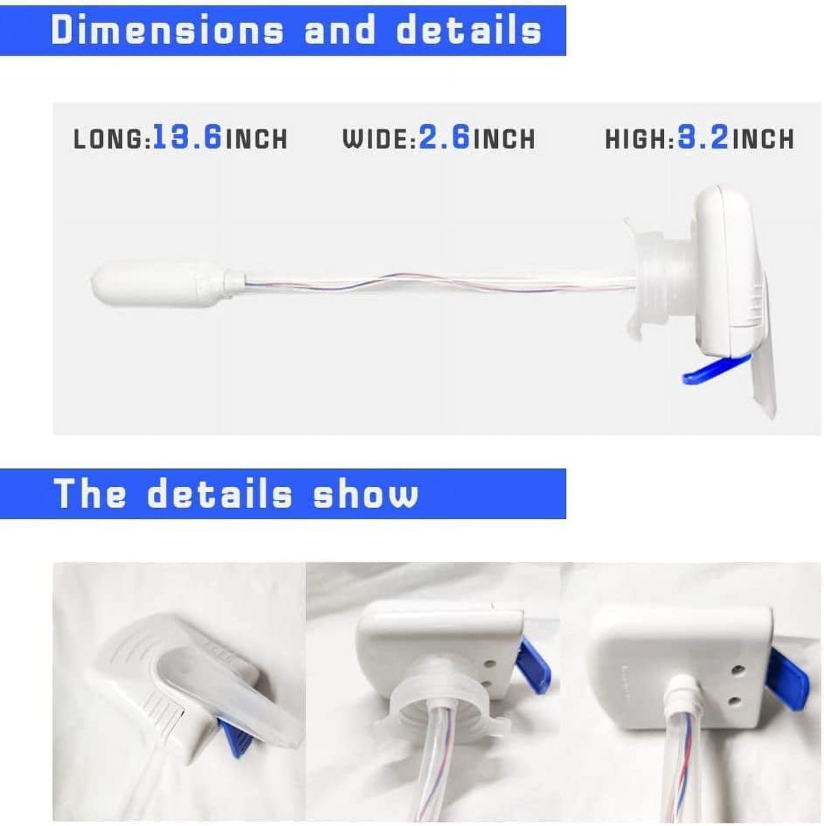 2 Pcs Automatic Drink Dispenser for Fridge Gallon Z154