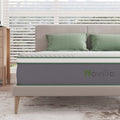 King Bed 12'' Gel Memory Foam Hybrid Mattress W68265