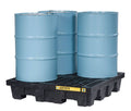 Black 4-Drum Spill Pallet U402776