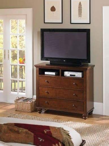 Brown Cherry Entertainment Chest W595