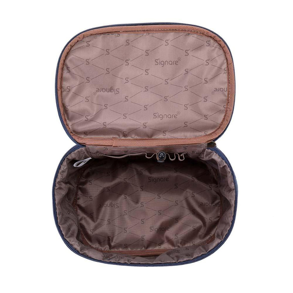 Blue Toiletry Vanity Travel Bag F51803