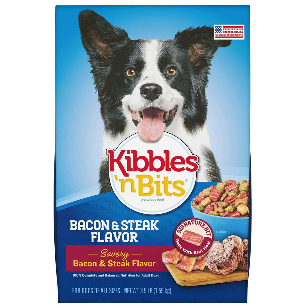 Bacon & Steak Dry Dog Food O48951