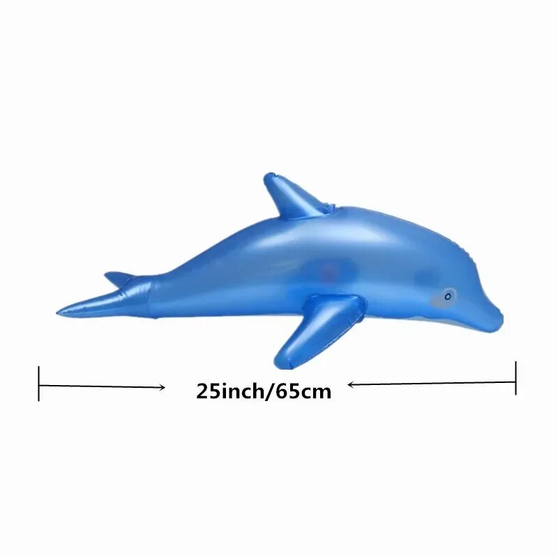 Blue Dolphin Inflatable Swimming Pool Float Water Toys P616