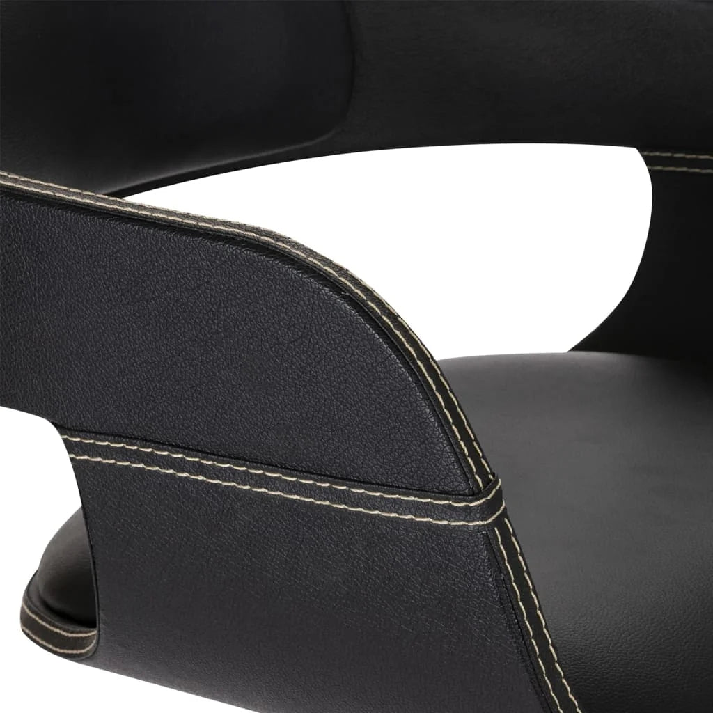 Bentwood Faux Leather Dining Chair Y1168