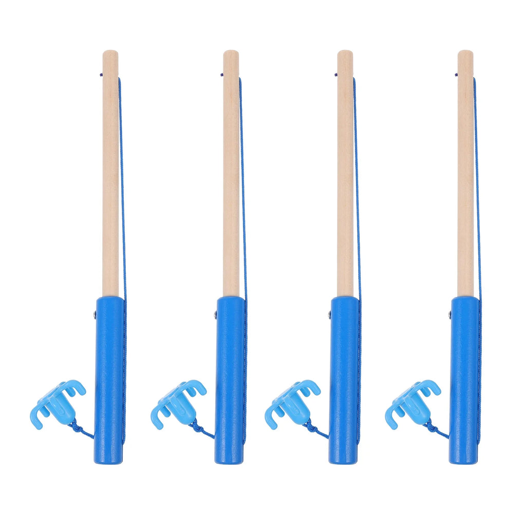 Magnetic Fishing Rod Wooden Educational Toy C237408