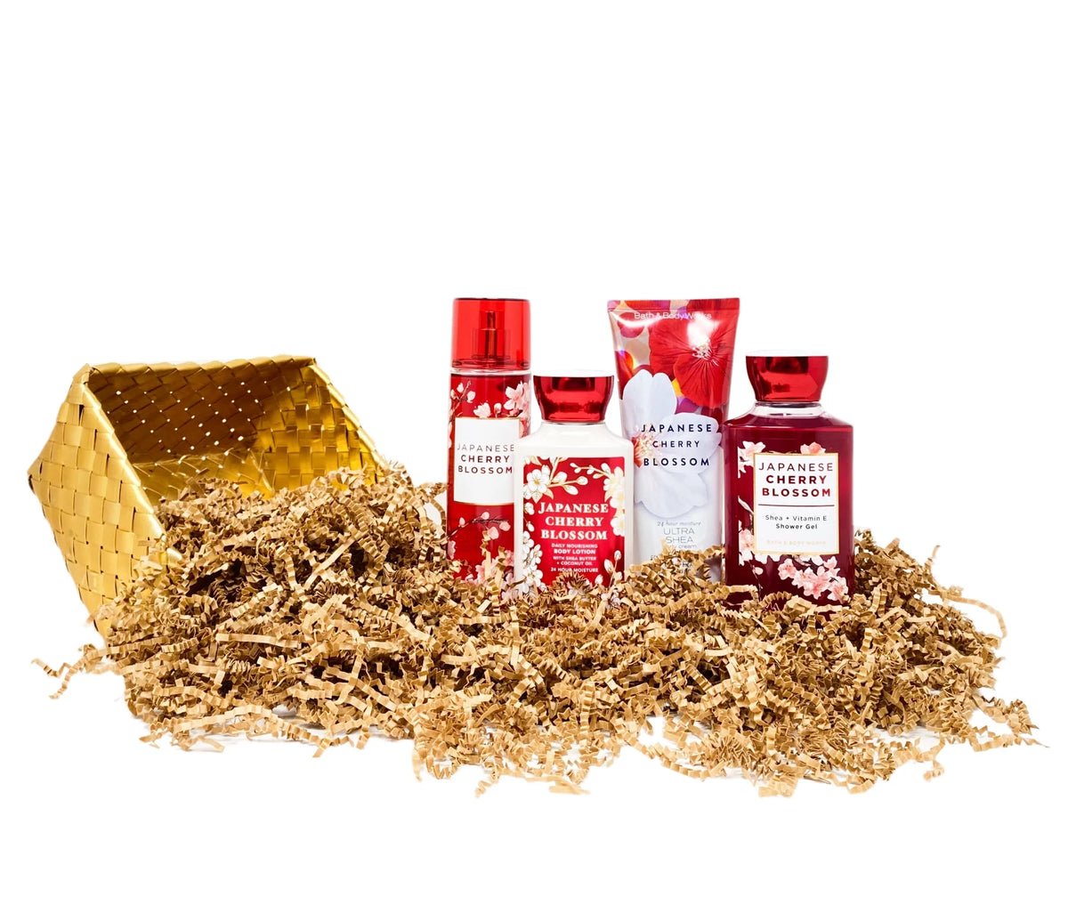 Japanese Cherry Blossom 4 Piece Gift Set X995