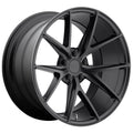 Misano Matte Black 18x8 5x112 42mm Wheel B13309