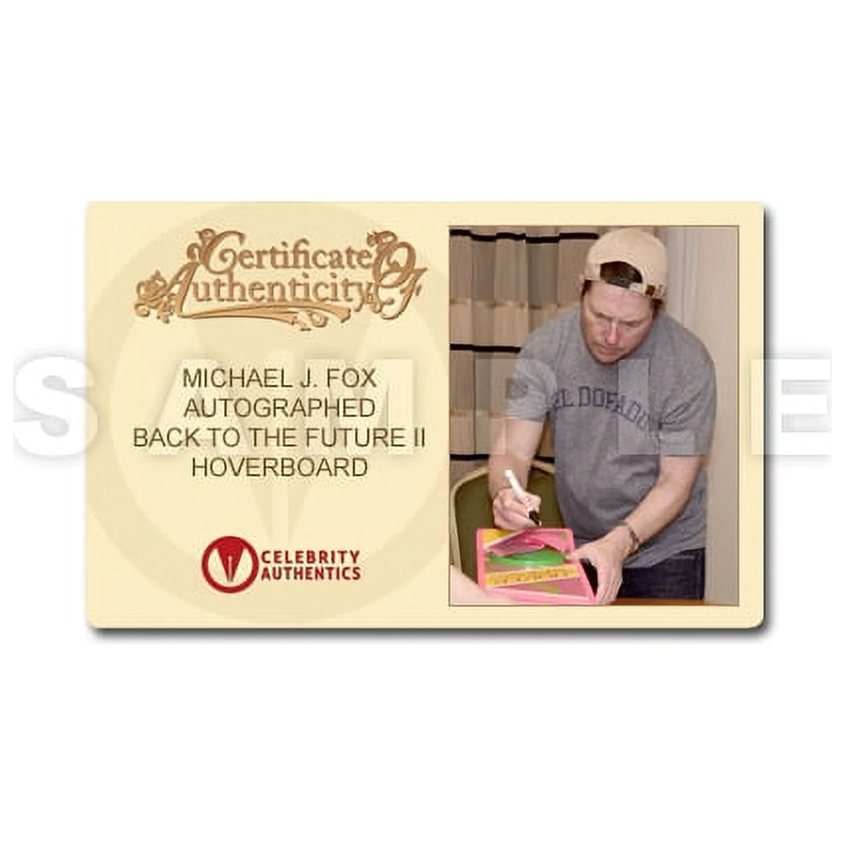 Autographed Back to the Future Part II Hoverboard T87744