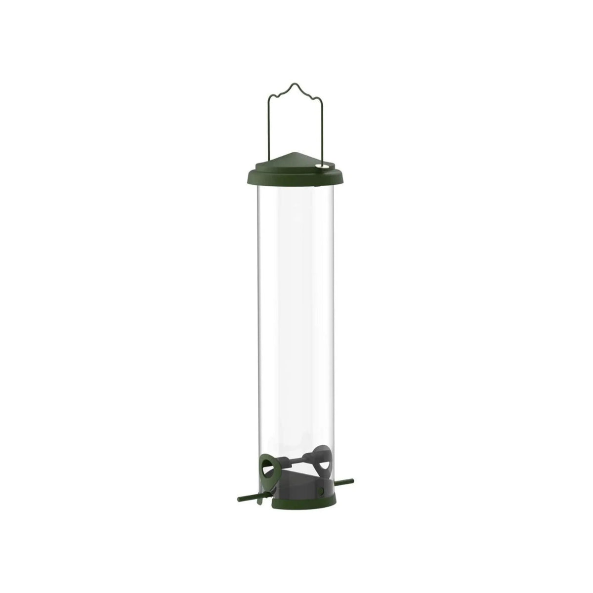 Squirrel Resistant X7 Feeder, Powder-Coated Forest Green Finish Q781140