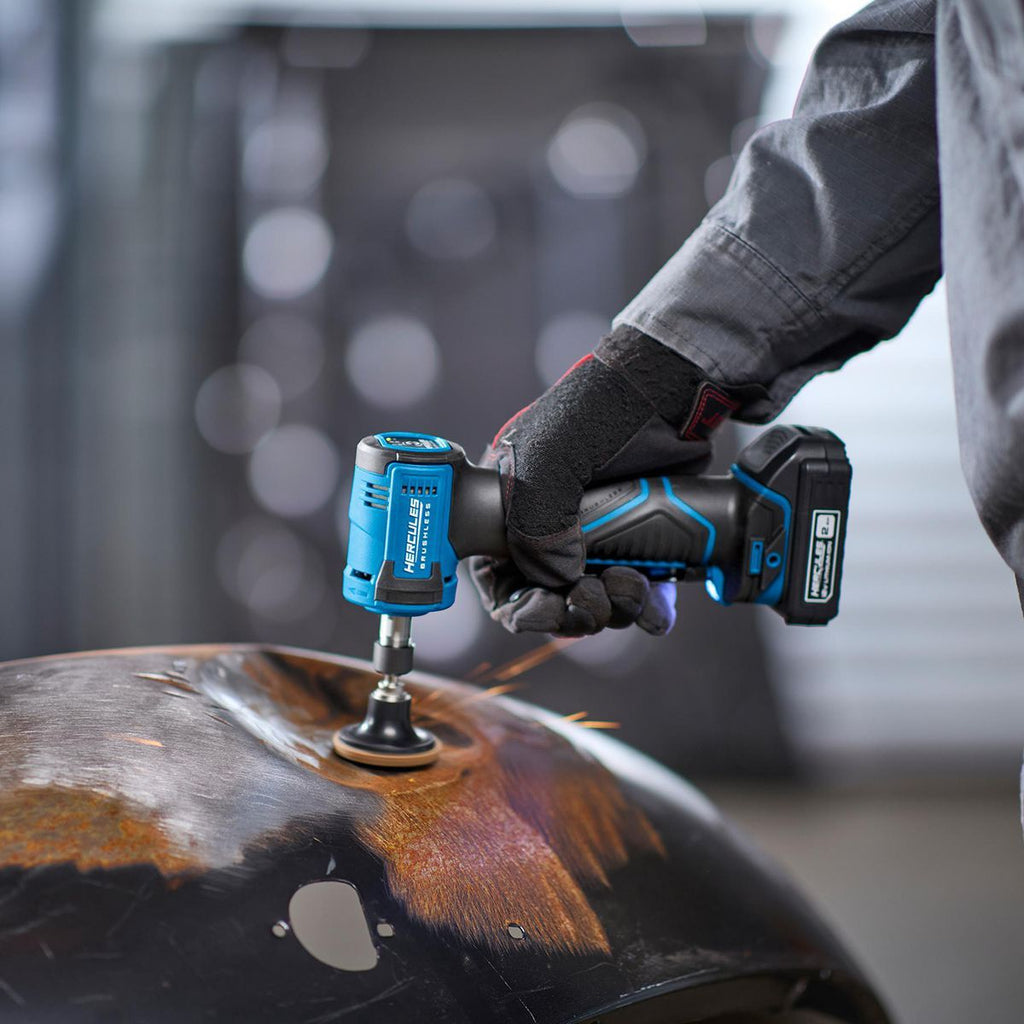 12V Brushless Cordless 1/4 in. Right Angle Die Grinder F4371