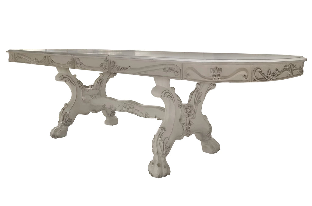 Bone White Rectangular Dining Table K20175