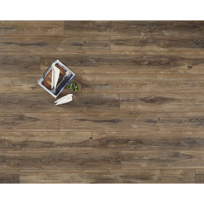 Dark Brown Luxury Vinyl Plank Flooring 23.4 Sq. ft. per Carton C982127
