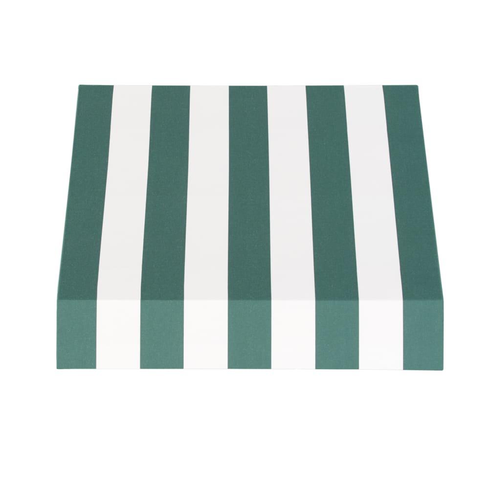 Forest/White Stripe Acrylic Fixed Awning S932328