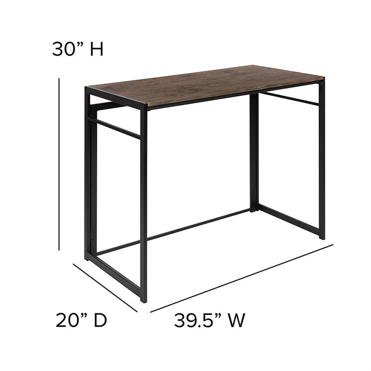 Folding Computer Desk 40" L918165