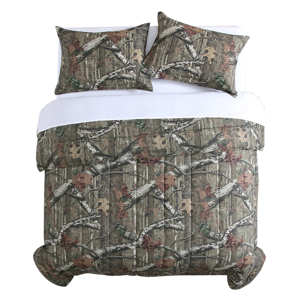 Queen Size Camouflage Comforter Set Q576065