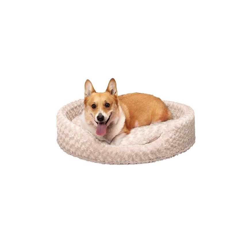 Oval Ultra Plush Pet Bed T360