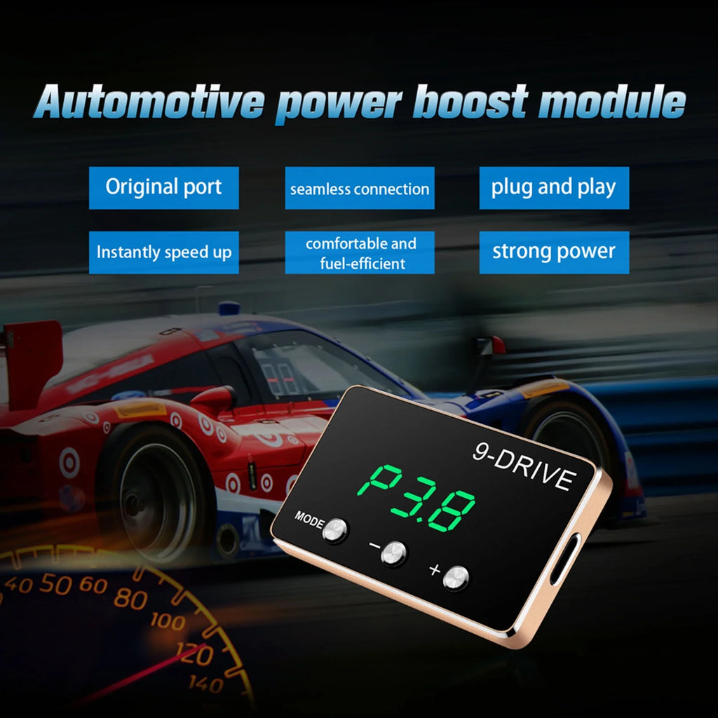 9 Drive Electronic Throttle Controller Pedal Racing Accelerator Booster Replacement U520994