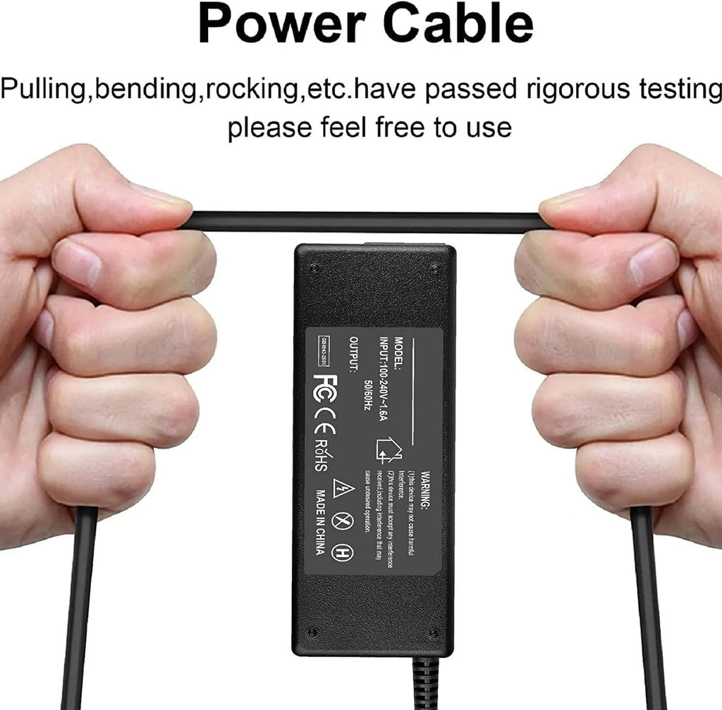 AC / DC Adapter Switching Power Supply Cord Cable Charger with Barrel Round Plug Tip U934717