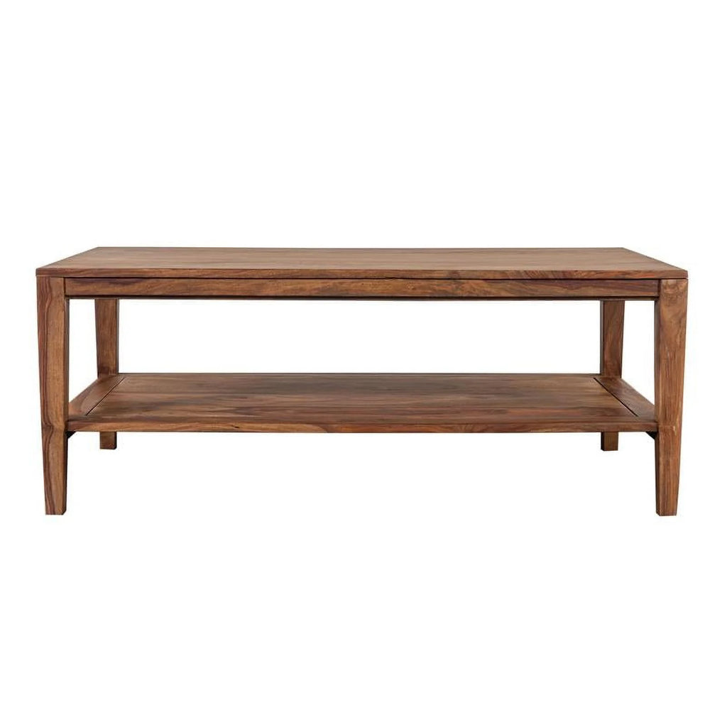 Solid Sheesham Wood Coffee Table Y952503