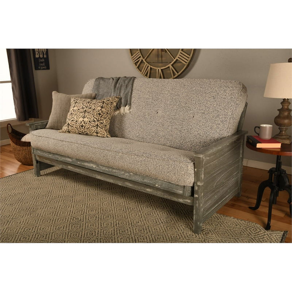 Gray Full-size Coil Futon Mattress Z728111