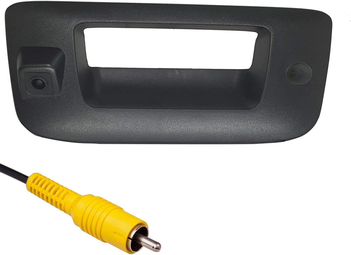 Black Tailgate Handle with Backup Camera L509955