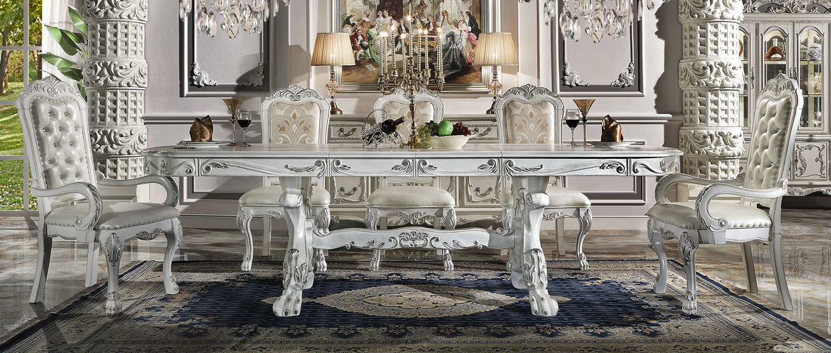 Bone White Rectangular Dining Table K20175