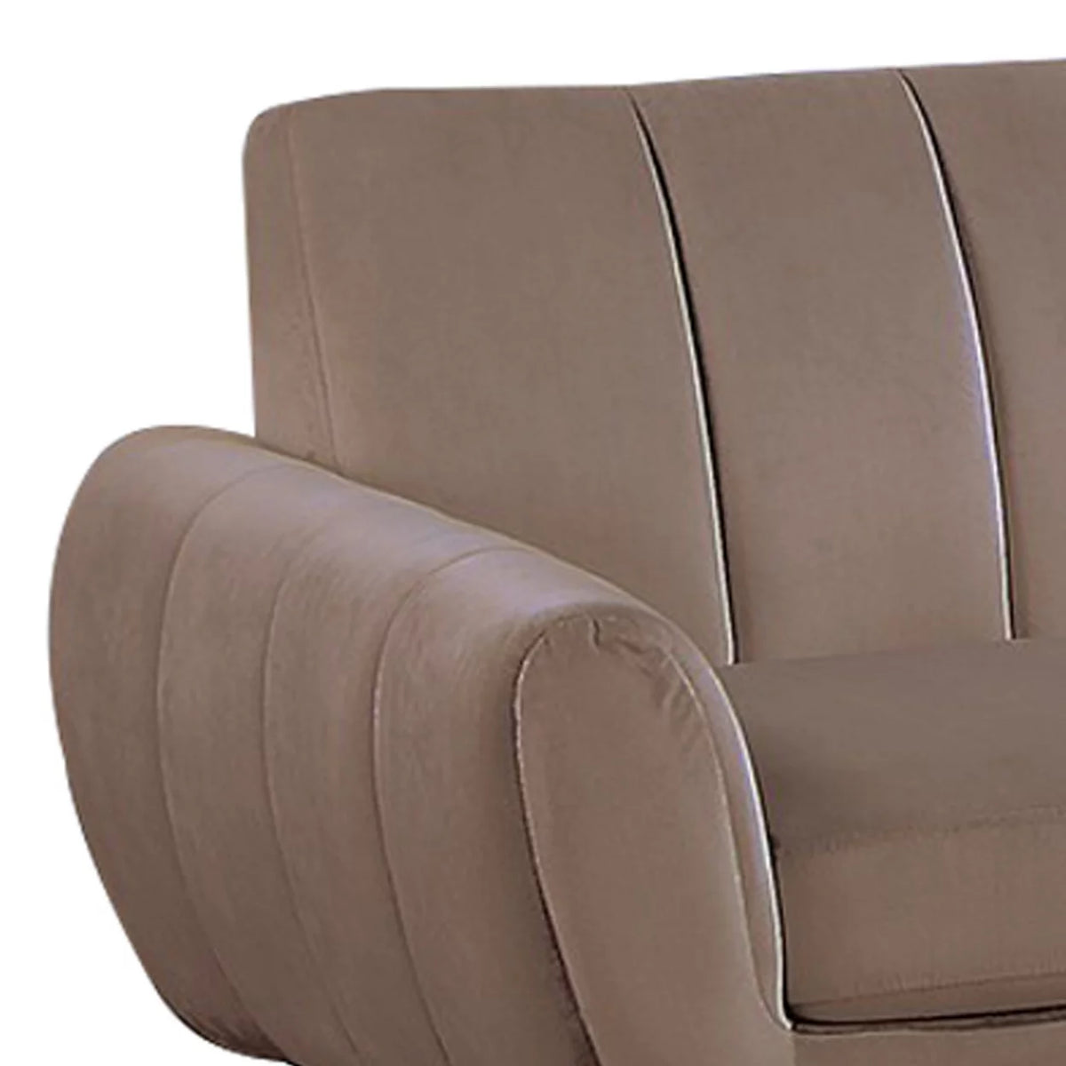 2 Piece Tufted Velvet Sectional Sofa Set R804918