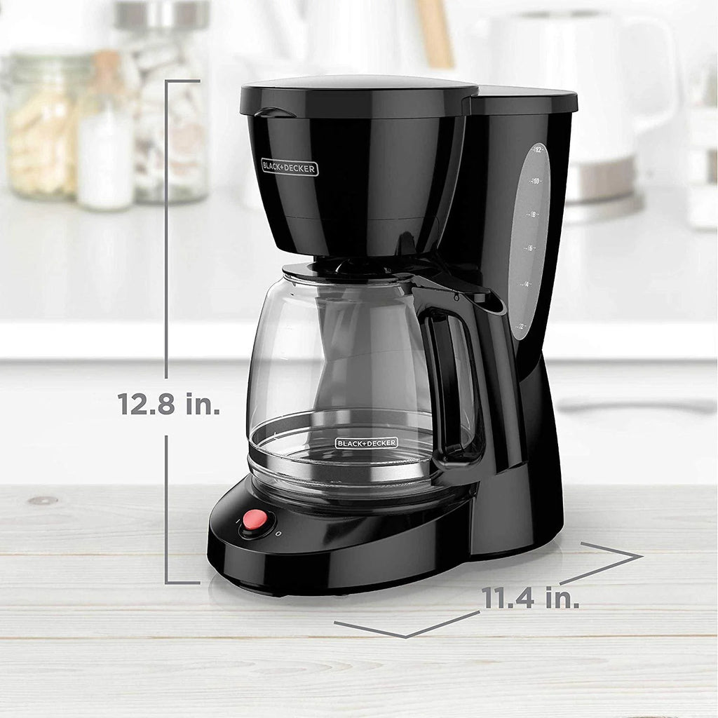 12-Cup Glass Carafe Coffee Maker Q43744
