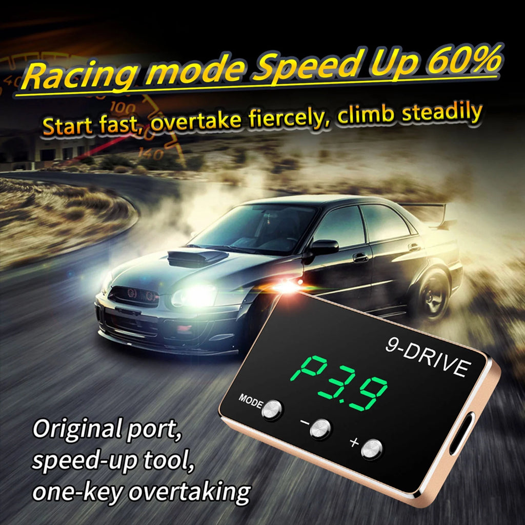 9 Drive Electronic Throttle Controller Pedal Racing Accelerator Booster Replacement U520994