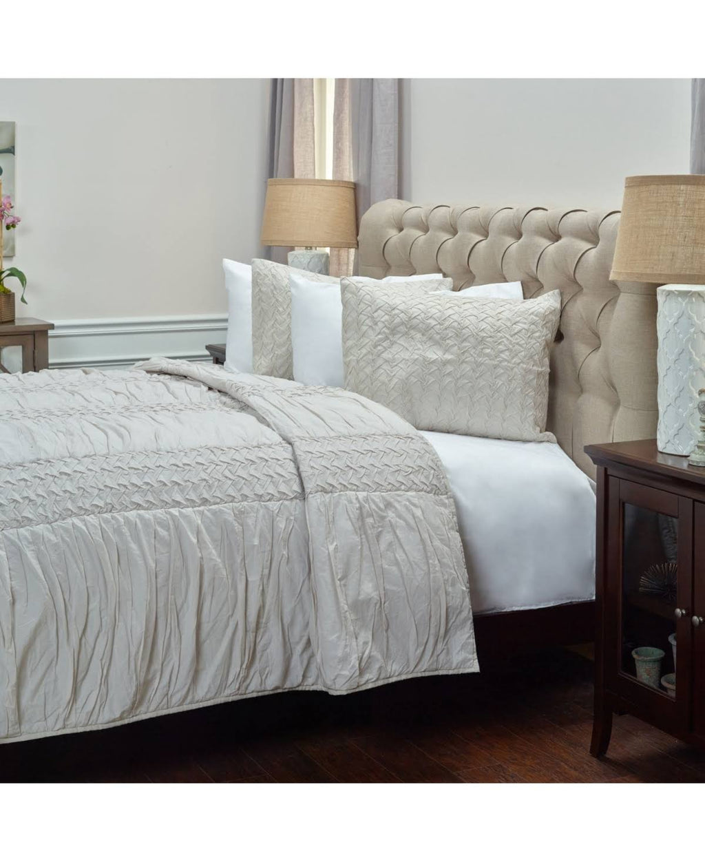 Natural Queen Quilt J364