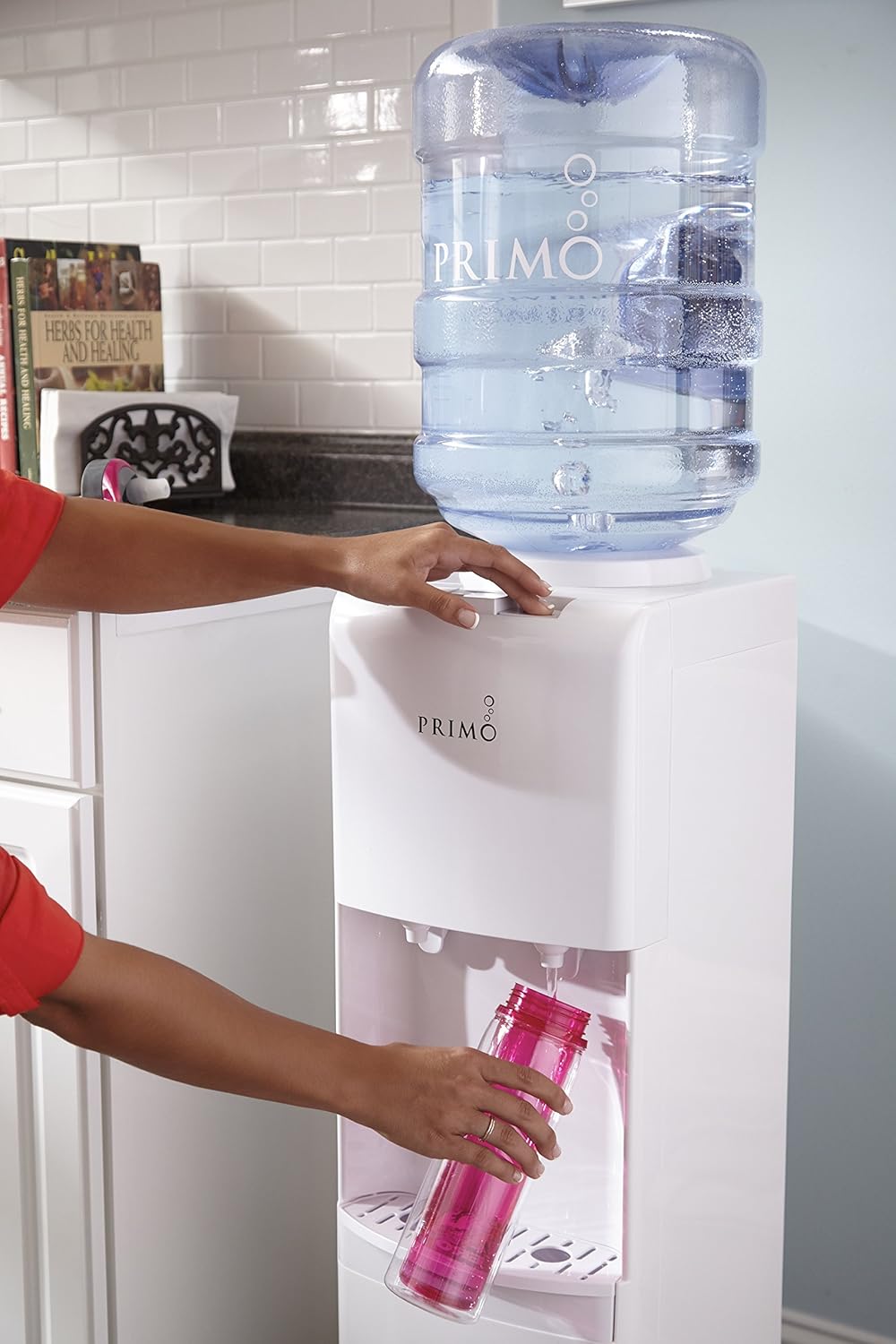 White Top Loading Water Dispenser M4196