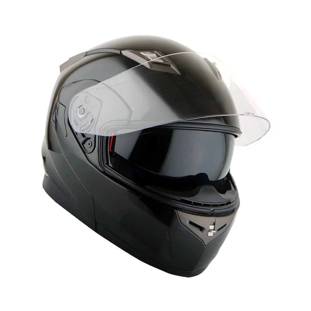 Modular Full Face Flip up Dual Visor Bluetooth Helmet T513322