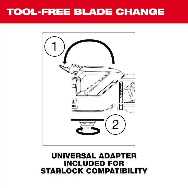 12V Cordless Oscillating Multi-Tool with 2.5 Ah Battery Pack S64570