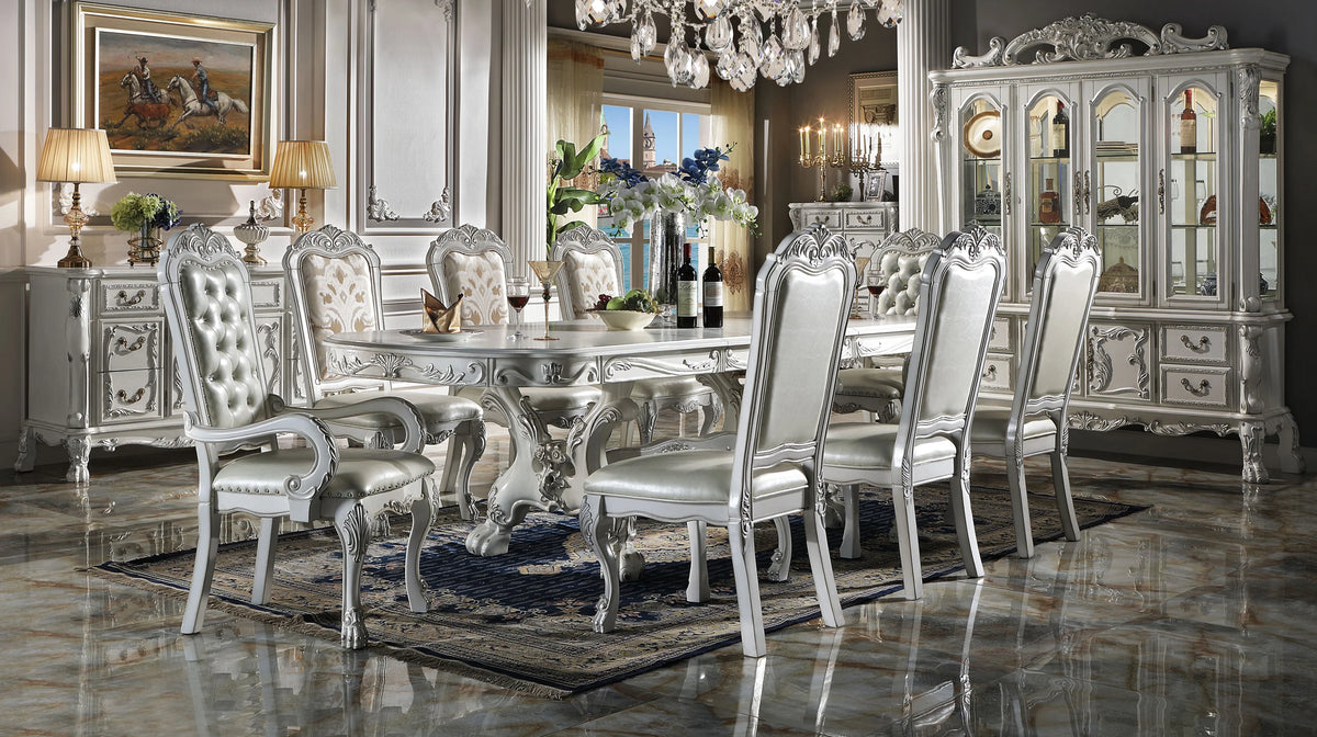 Bone White Rectangular Dining Table K20175